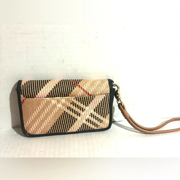 Spartina 449 Bella telfair pink plaid satchel handbag - Picture 11 of 13